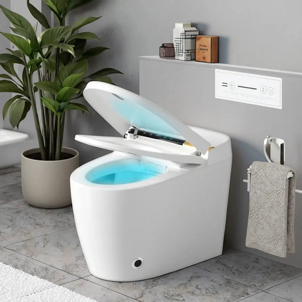 Intelligent Sanitary Ware WC  Water Closet Bathroom Ceramic Floor Mounted Automatic Seat Electric Smart Toilet Bowl GreatEagleInc