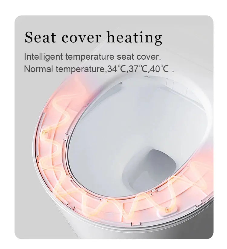 Intelligent Sanitary Ware WC  Water Closet Bathroom Ceramic Floor Mounted Automatic Seat Electric Smart Toilet Bowl GreatEagleInc