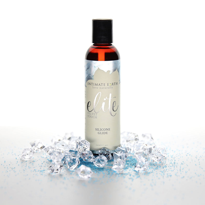 Intimate Earth Elite Velvet Touch Silicone Glide & Massage 4oz Intimate Earth