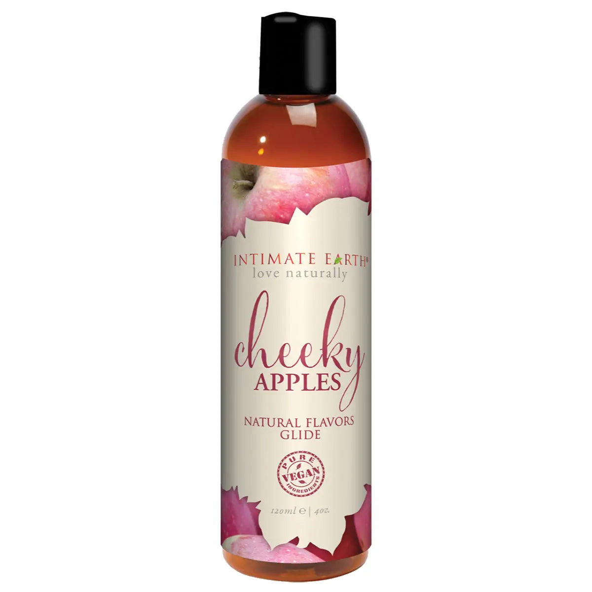 Intimate Earth Flavored Glide - Cheeky Apples 4oz Intimate Earth