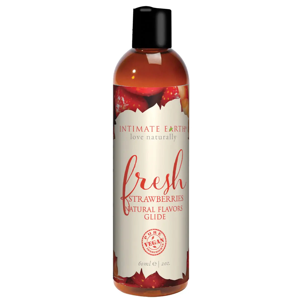 Intimate Earth Flavored Glide - Fresh Strawberries 2oz Intimate Earth