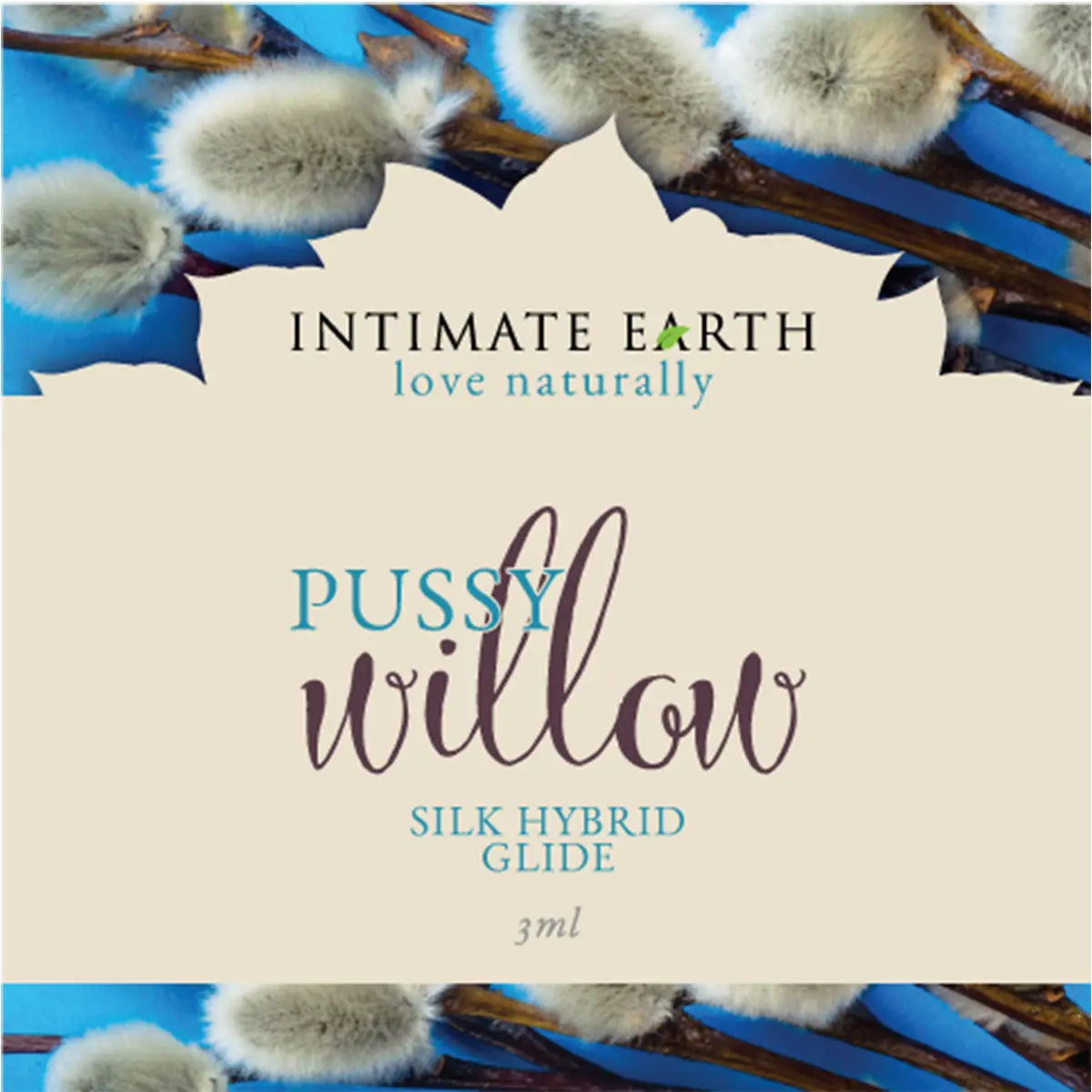 Intimate Earth Pussy Willow Silk Hybrid Glide 3ml Foil SINGLE Intimate Earth