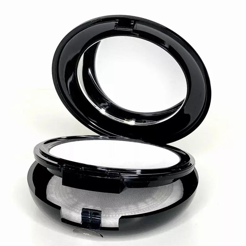 Invisible Oil Control Pressed Powder Bi-Level Compact With Puff 10G. .35 Oz Sydoni Skincare and Beauty