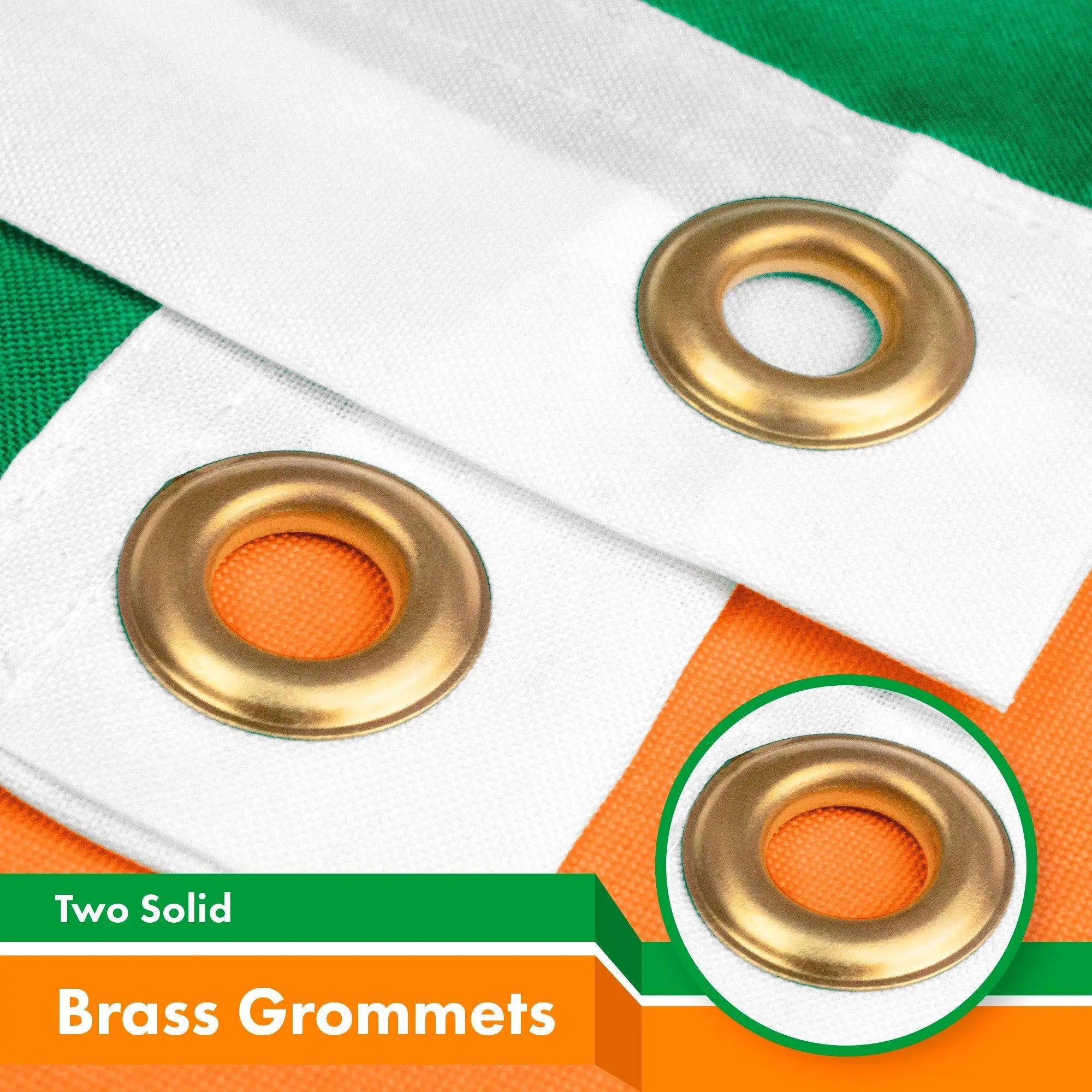 Ireland SHAMROCK Irish Flag 3x5 Ft 10-Pack 150D Printed Polyester By G128 G128