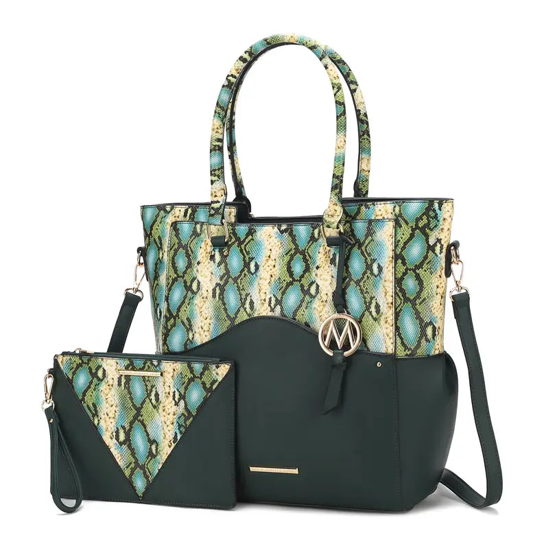 Iris Vegan Leather Women's Tote Handbag MKF Colletion by Mia K.