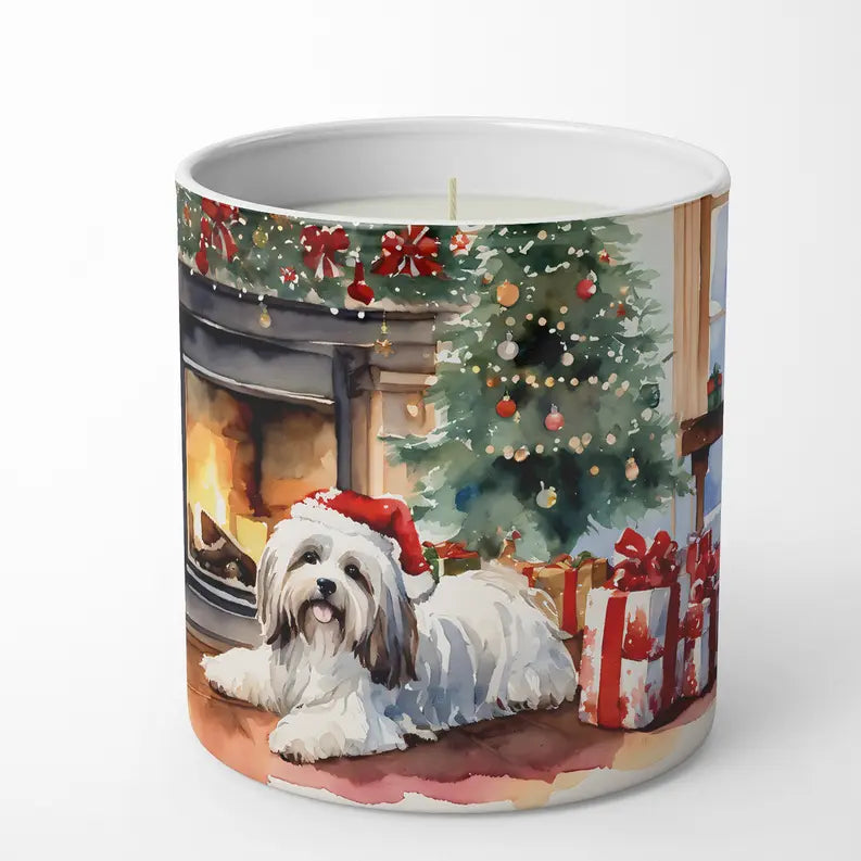 Irish Setter Cozy Christmas Decorative Soy Candle Caroline's Treasures