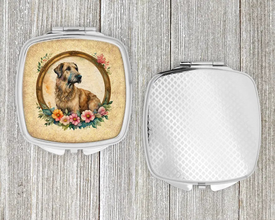 Irish Wolfhound Compact Mirror Caroline's Treasures