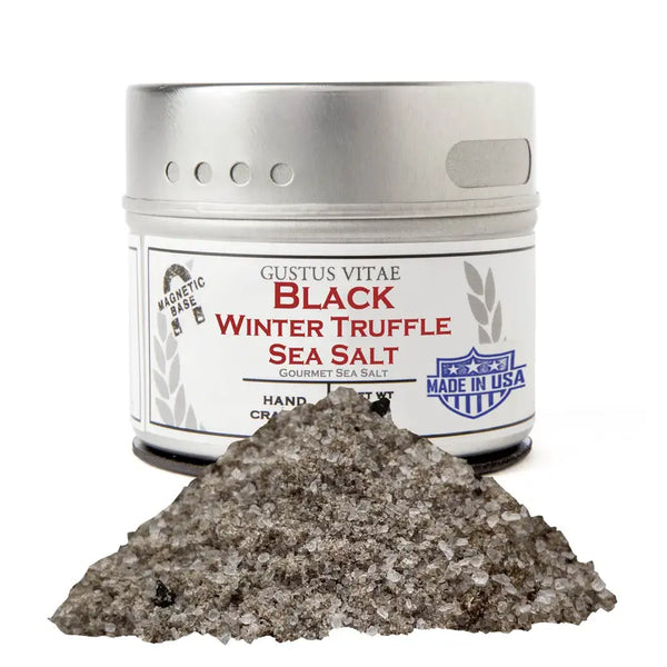 Italian Black Winter Truffle Sea Salt Gustus Vitae