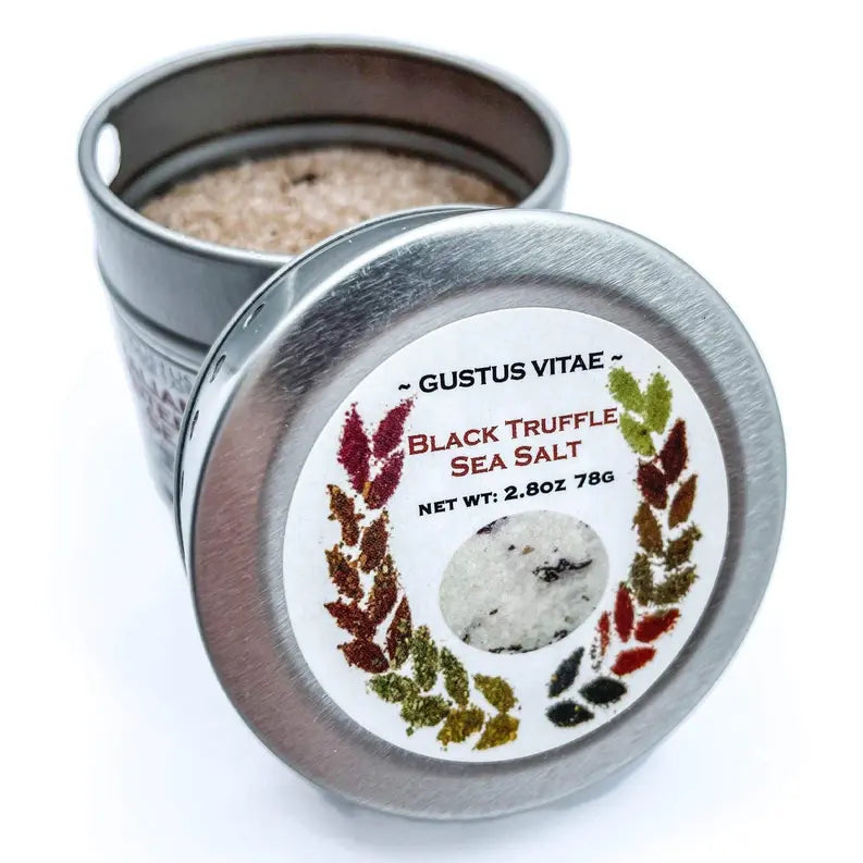Italian Black Winter Truffle Sea Salt Gustus Vitae