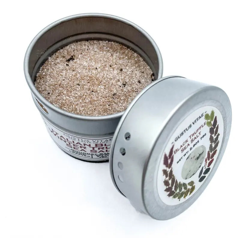 Italian Black Winter Truffle Sea Salt Gustus Vitae