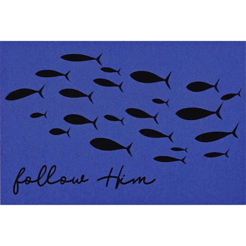 Itty Bitty Card Fish Follow Him Dicksons Inc