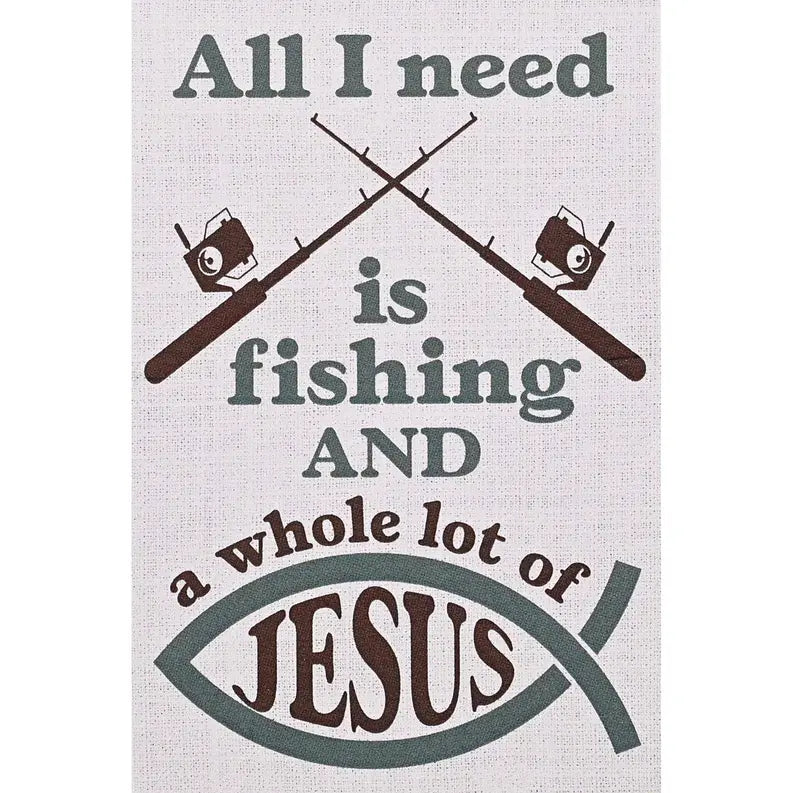 Itty Bitty Card Fishing And Jesus Dicksons Inc