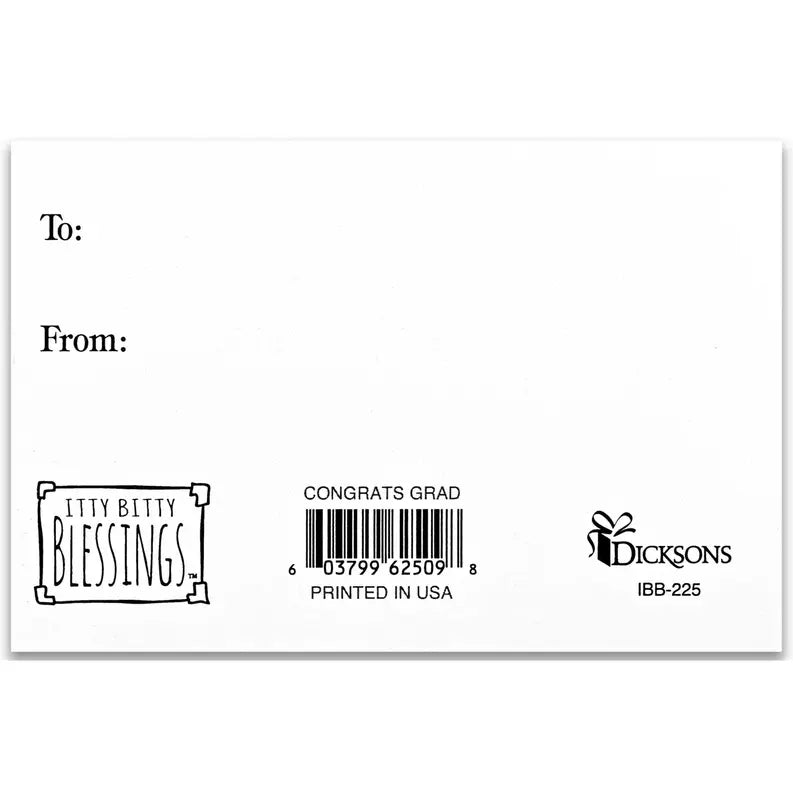 Itty Bitty Congrats Graduate Ps.20:4 3x2 Dicksons Inc