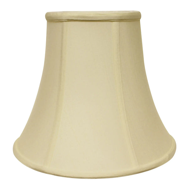 Ivory Monay Shantung Silk Bell Lamp Shade Homeroots Lighting