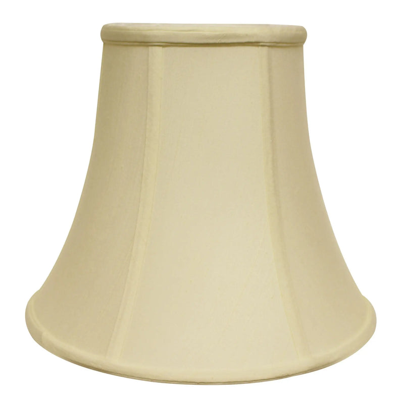 Ivory Monay Shantung Silk Bell Lamp Shade Homeroots Lighting