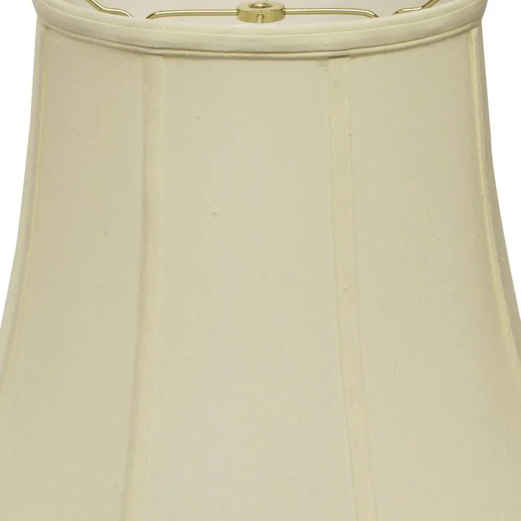 Ivory Monay Shantung Silk Bell Lamp Shade Homeroots Lighting