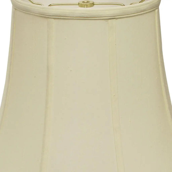 Ivory Monay Shantung Silk Bell Lamp Shade Homeroots Lighting
