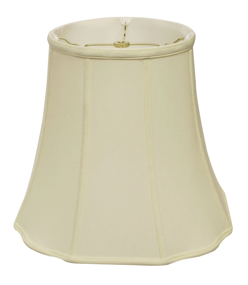 Ivory Monay Shantung Silk Bell Lamp Shade Homeroots Lighting