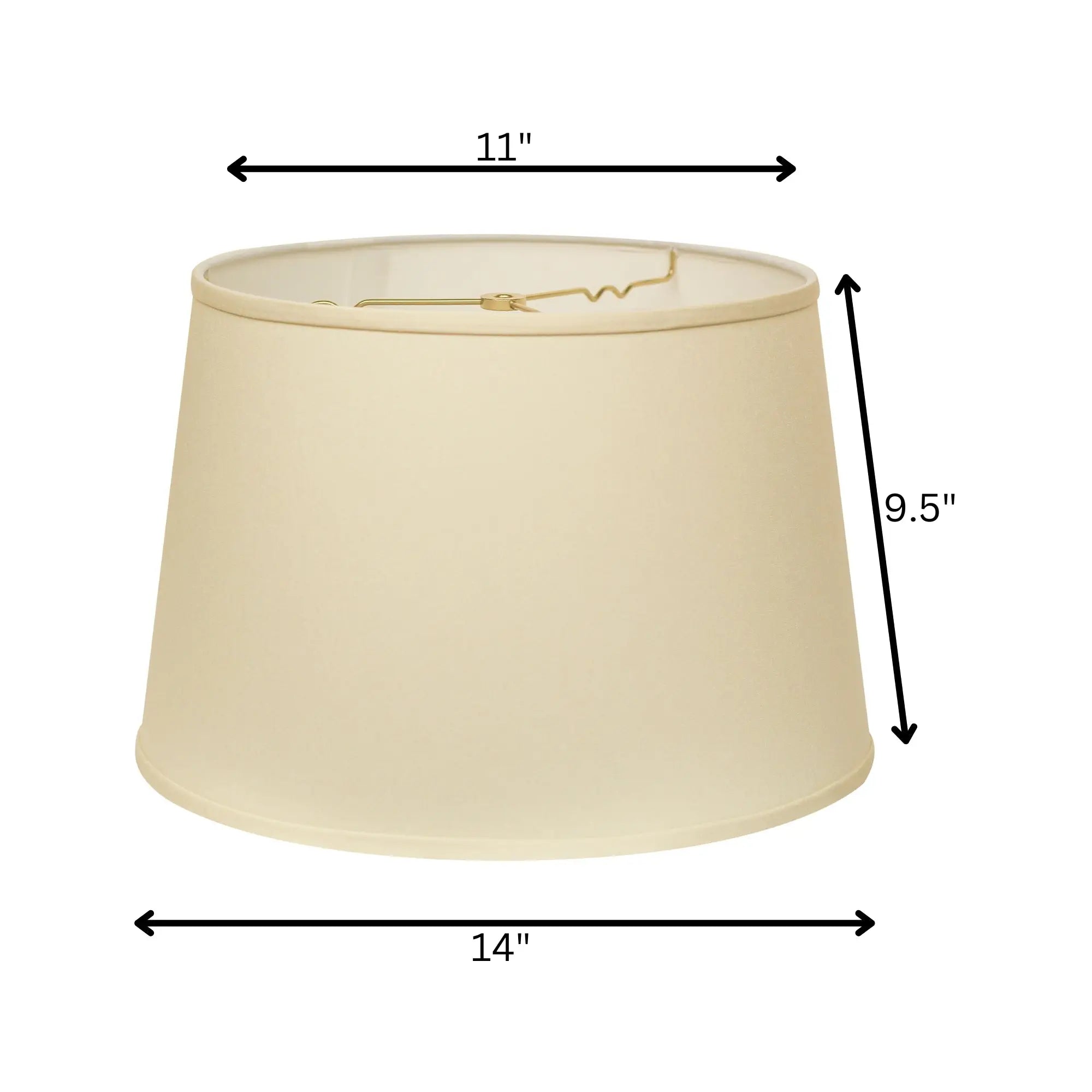 Ivory No Slub Innsbruck Empire Lamp Shade Homeroots Lighting