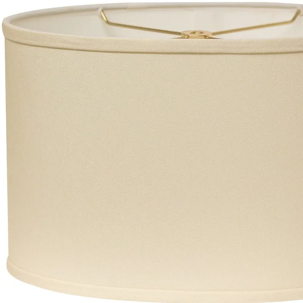 Ivory No Slub Innsbruck Oval Lamp Shade Homeroots Lighting