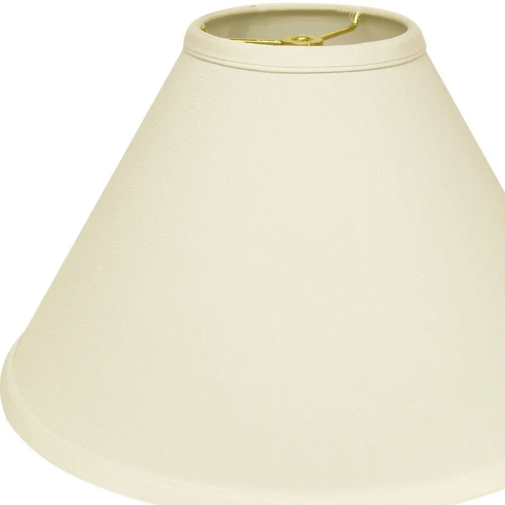 Ivory No Slub Innsbruck Print Cone Lamp Shade Homeroots Lighting