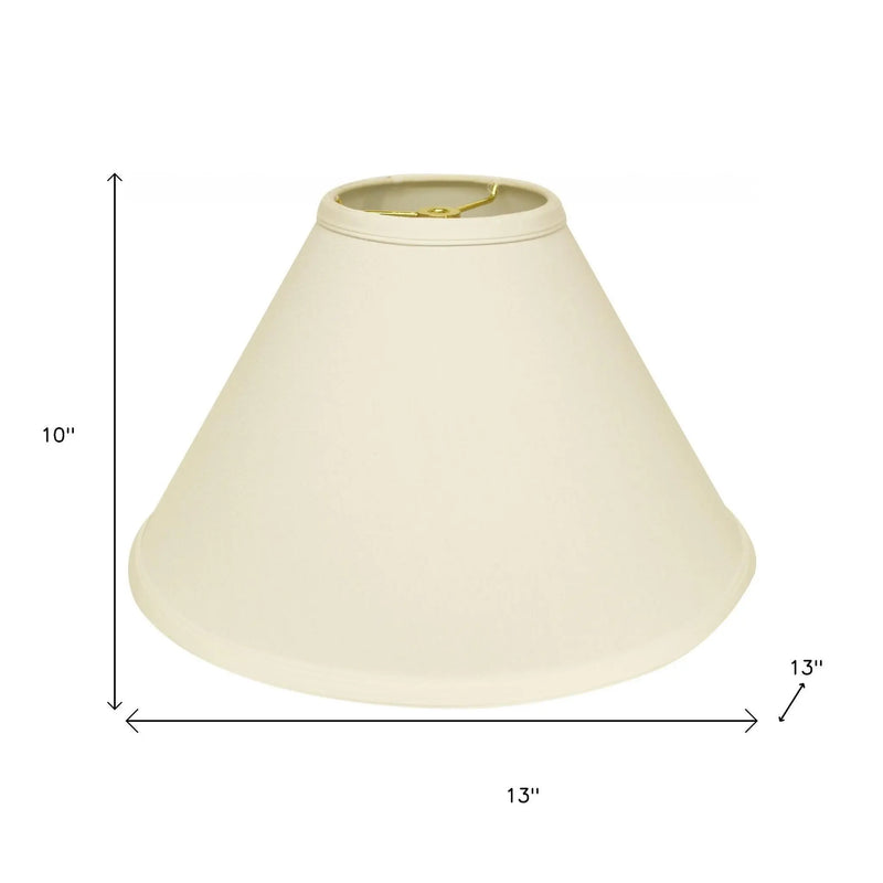 Ivory No Slub Innsbruck Print Cone Lamp Shade Homeroots Lighting