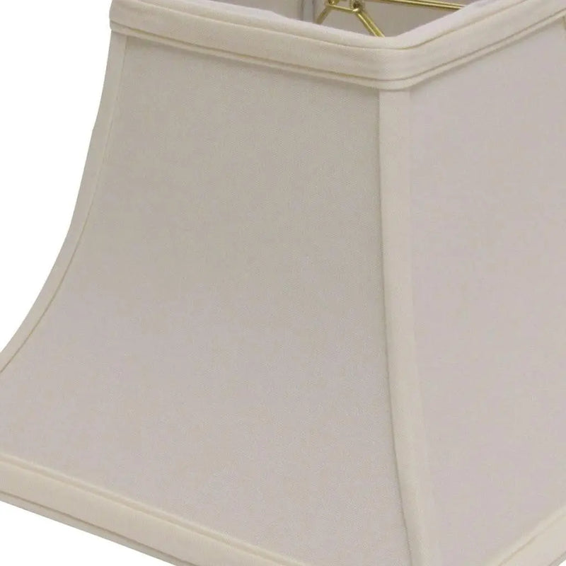 Ivory No Slub Innsbruck Square Lamp Shade Homeroots Lighting
