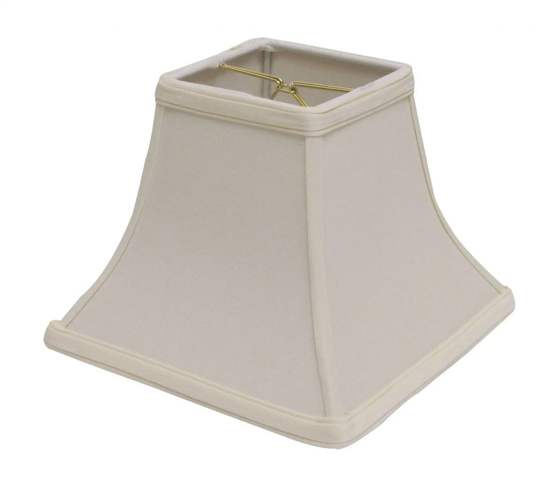 Ivory No Slub Innsbruck Square Lamp Shade Homeroots Lighting