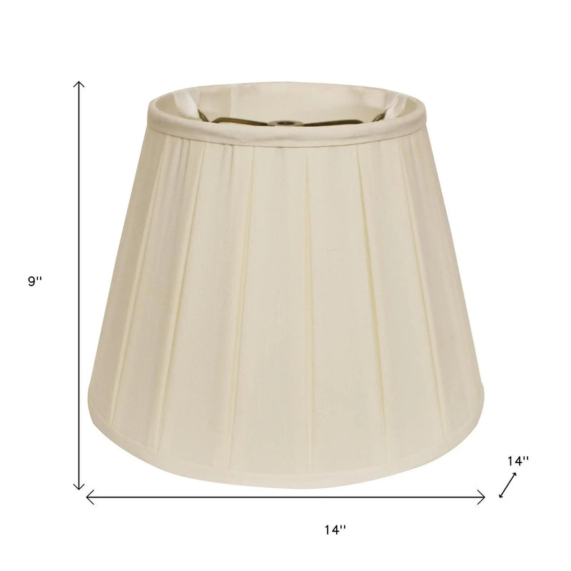 Ivory Shantung Silk Empire Lamp Shade Homeroots Lighting