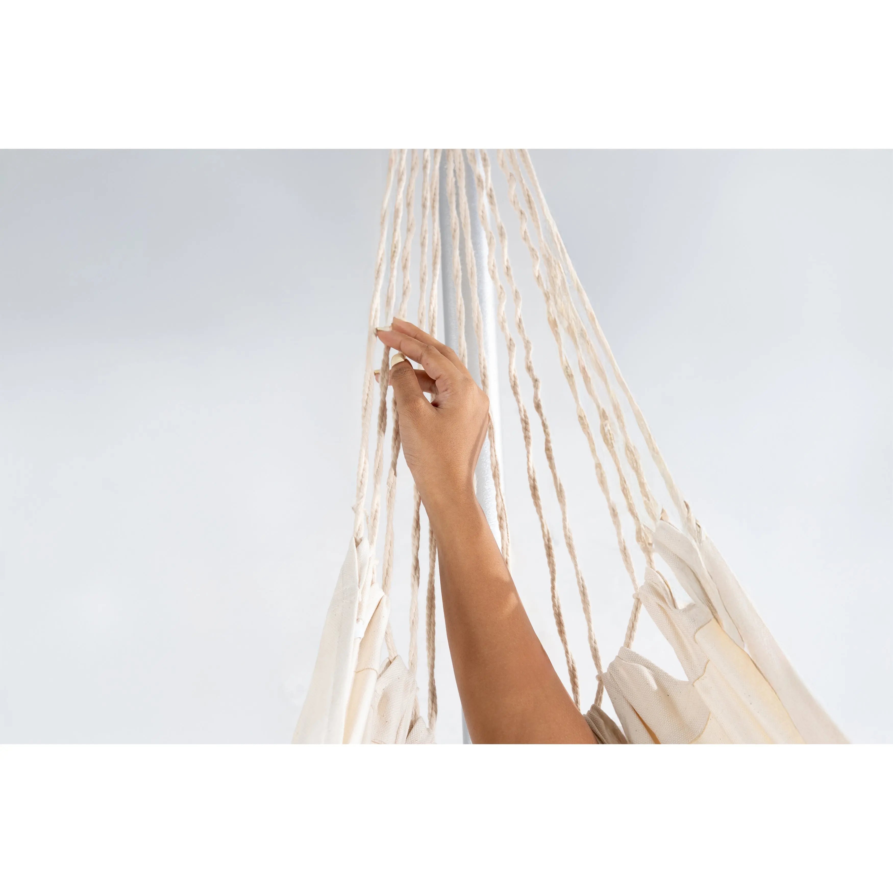Ivory Single Spreader Bar Hammock Homeroots Outdoor