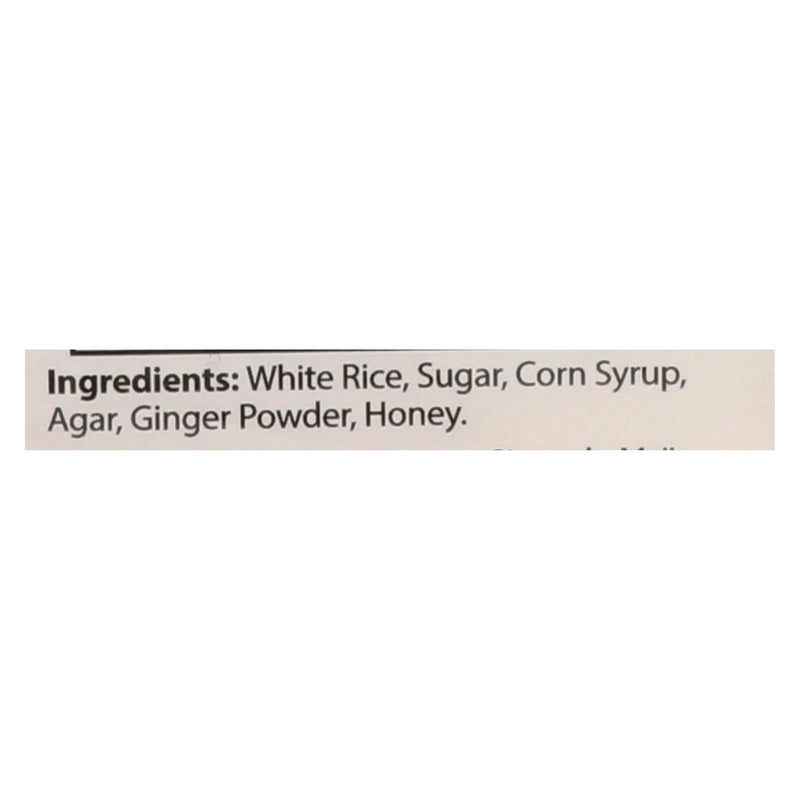 J1 Ginger Roll - Honey Crunch - Case Of 6 - 2.8 Oz J1