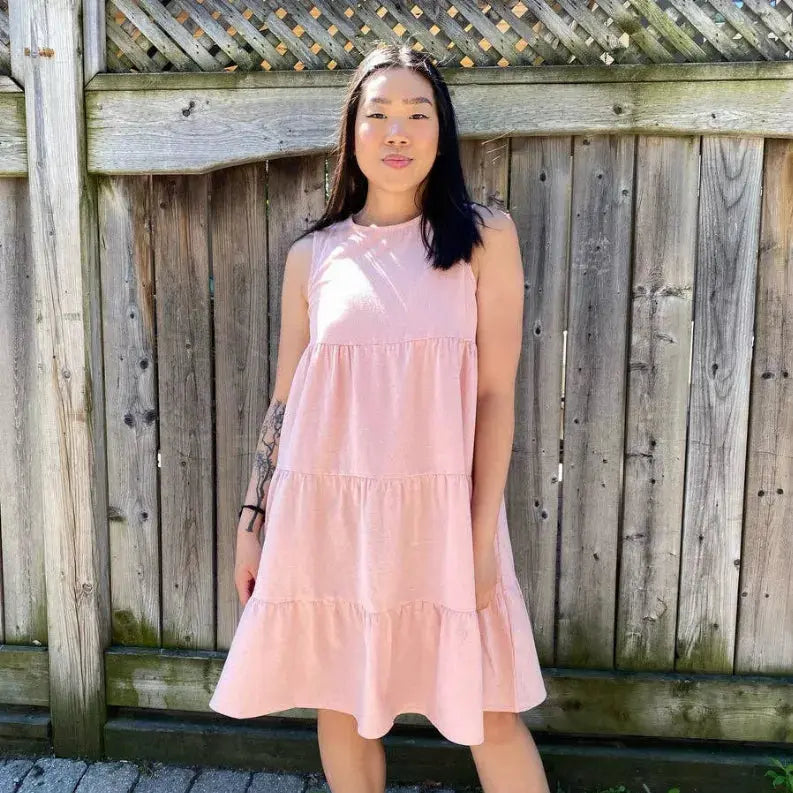 JAMILA TIERED MIDI DRESS Pawsome Pet