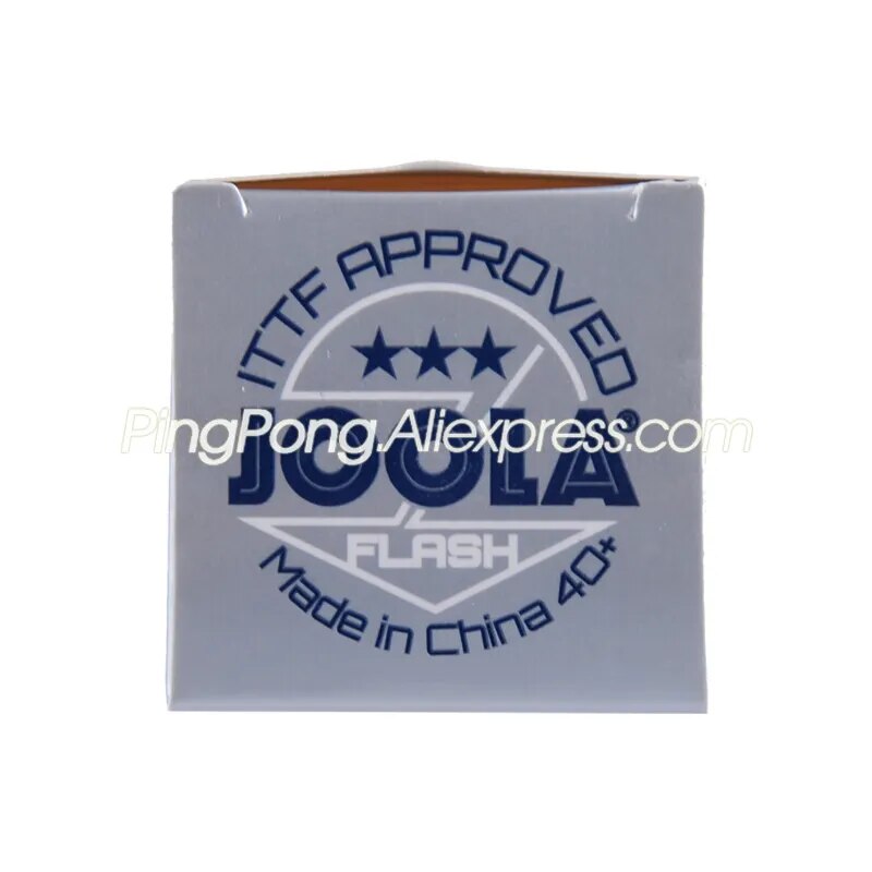 JOOLA FLASH 3-Star Table Tennis Balls Seamless 40+ New Material Poly Plastic JOOLA 3 STAR Ping Pong Balls ITTF Approved