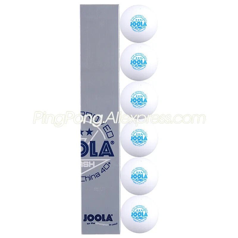 JOOLA FLASH 3-Star Table Tennis Balls Seamless 40+ New Material Poly Plastic JOOLA 3 STAR Ping Pong Balls ITTF Approved
