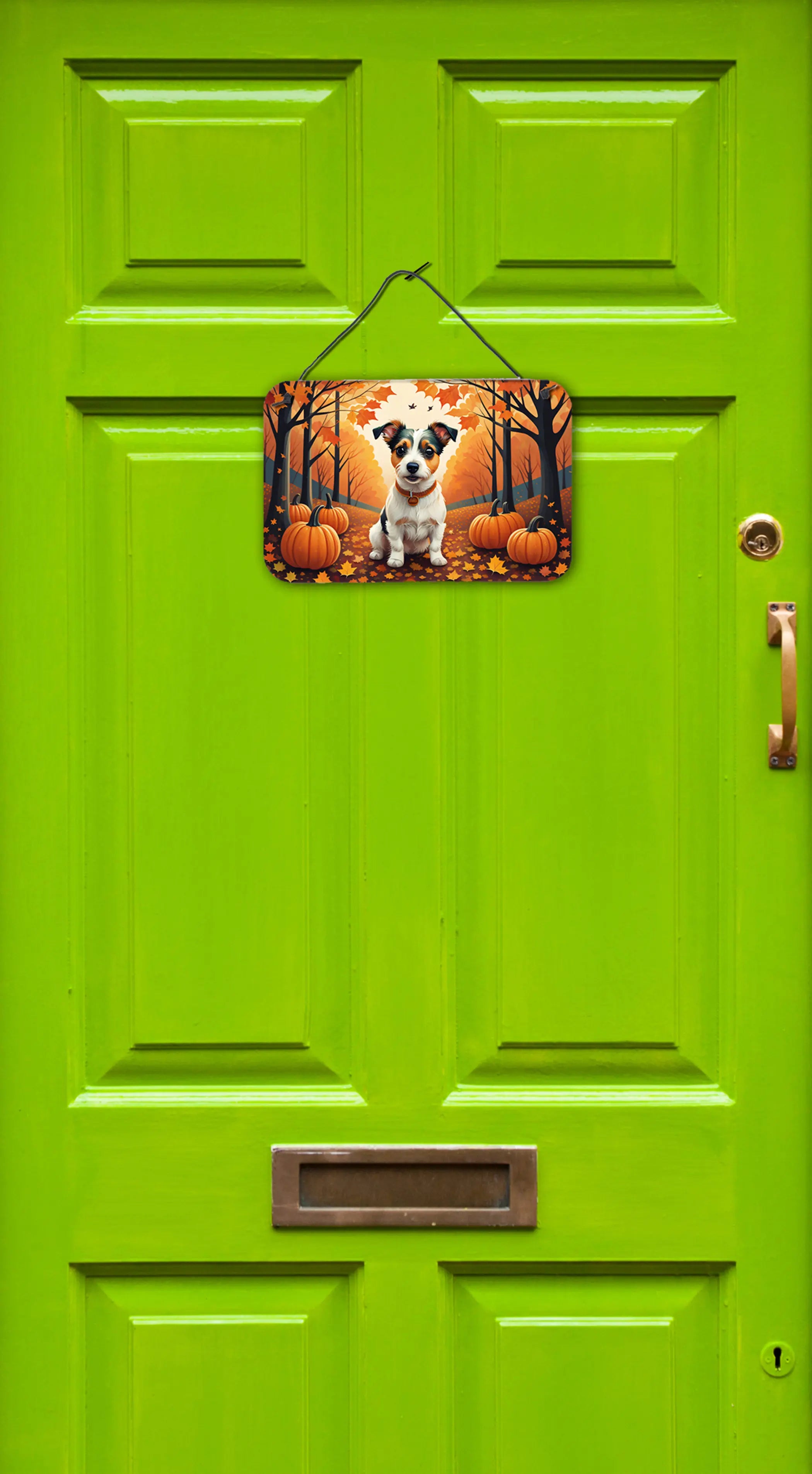 Jack Russell Terrier Fall Wall or Door Hanging Prints Caroline's Treasures