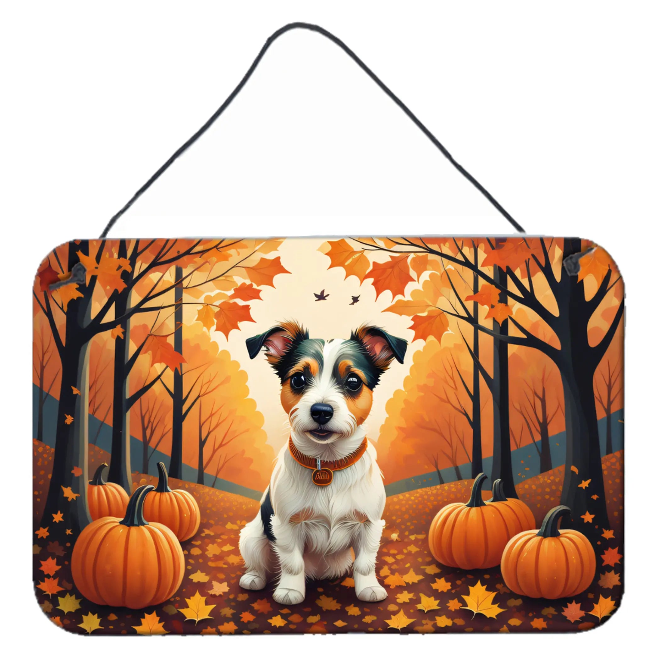 Jack Russell Terrier Fall Wall or Door Hanging Prints Caroline's Treasures