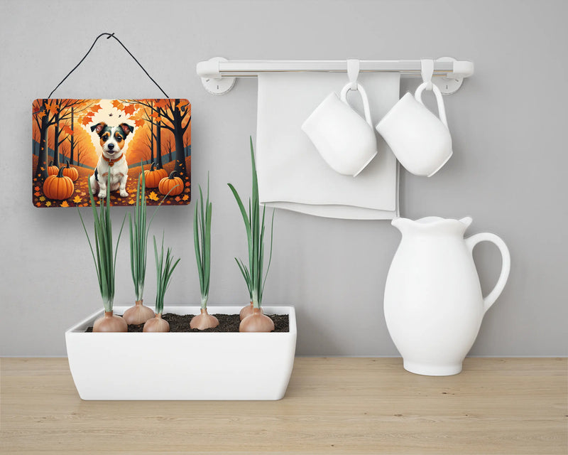 Jack Russell Terrier Fall Wall or Door Hanging Prints Caroline's Treasures