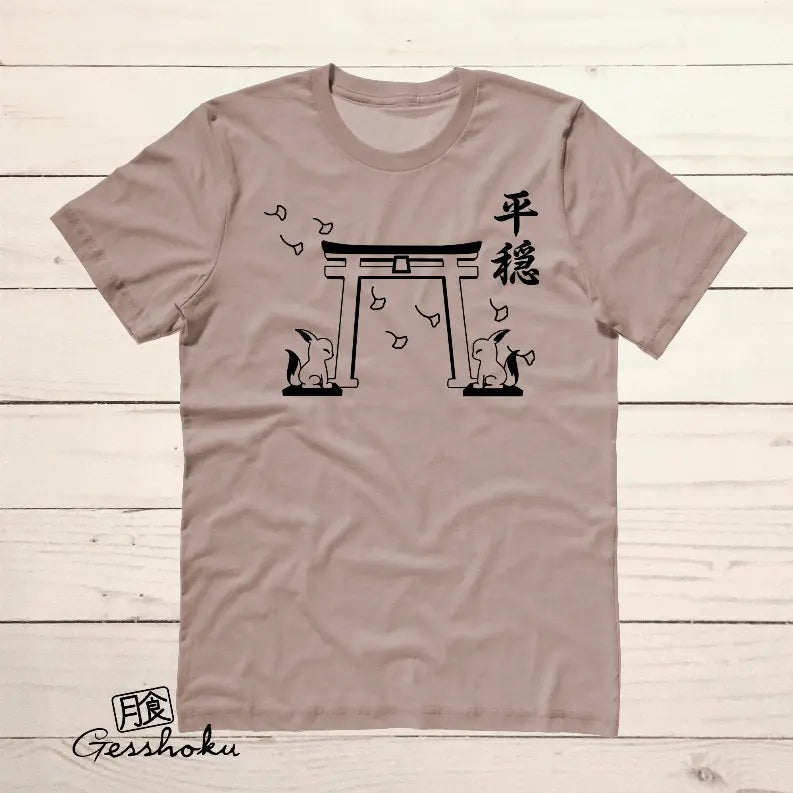 Japanese Shrine Gate Unisex T-shirt Gesshoku Designs