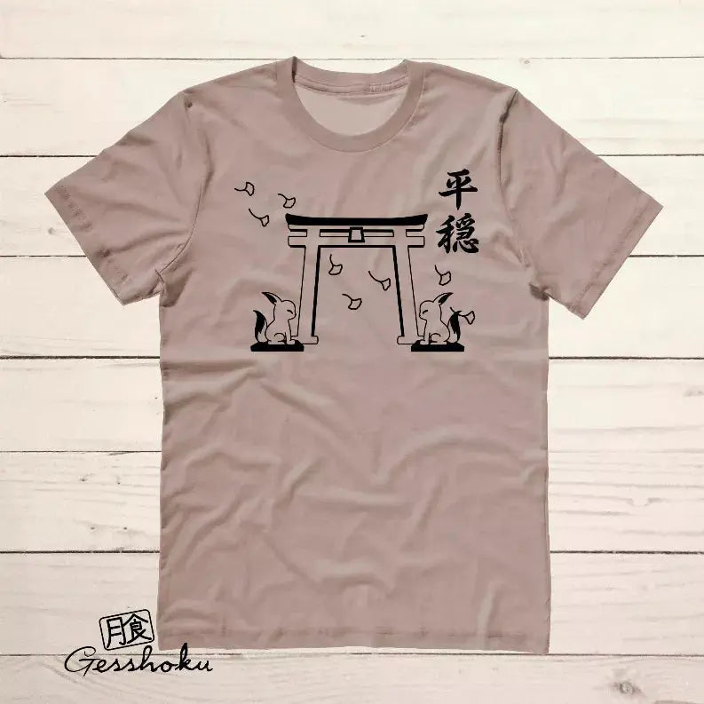Japanese Shrine Gate Unisex T-shirt Gesshoku Designs