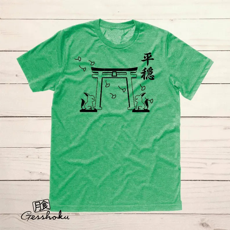 Japanese Shrine Gate Unisex T-shirt Gesshoku Designs