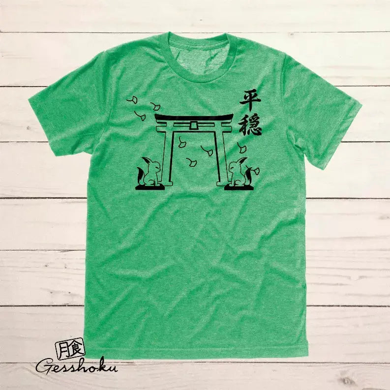 Japanese Shrine Gate Unisex T-shirt Gesshoku Designs