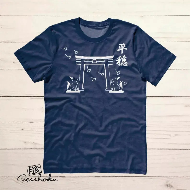 Japanese Shrine Gate Unisex T-shirt Gesshoku Designs