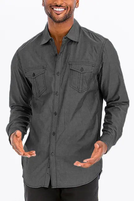 Jayden Outline Stitch Long Sleeve WEIV