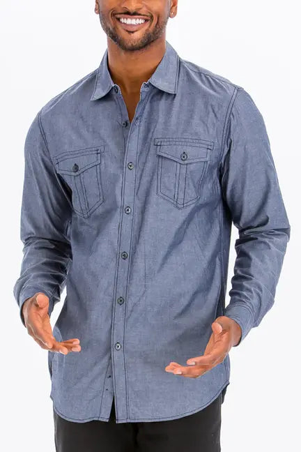 Jayden Outline Stitch Long Sleeve WEIV