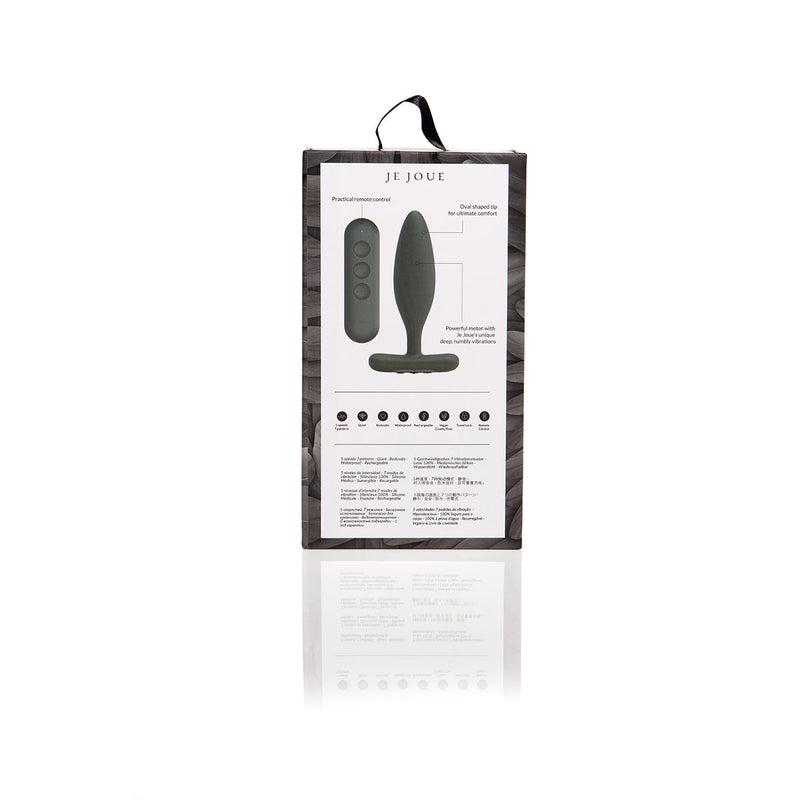 Je Joue Vesta Vibrating Plug - Black Je Joue