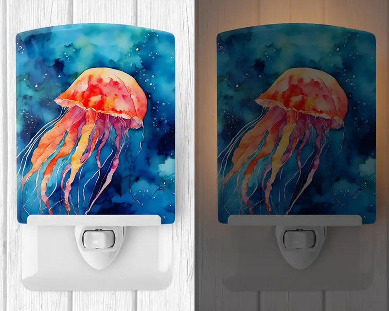 Jellyfish Ceramic Night Light Caroline's Treasures