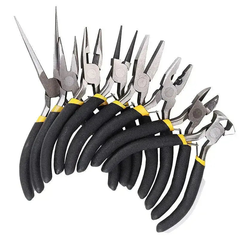 Jewelry-Pliers-Needle-Round-Bent-Nose-Beading-Making-Diy-Craft-Tool-Kit-GreatEagleInc-334257444