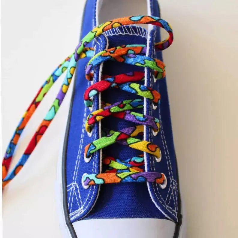 Jigsaw Puzzle Autism Awareness Shoelaces Cutelaces