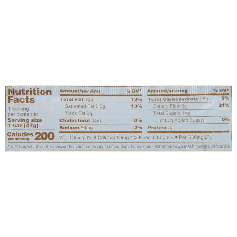 Jonesbar - Bar Og2 Chocolate Pbtr - Cs Of 12-1.7 Oz Jonesbar