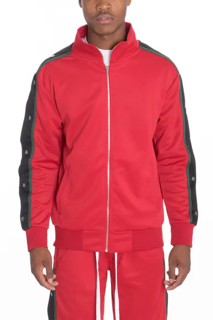 Jordann Snap Button Track Jacket WEIV